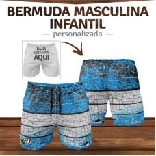 Bermuda Masculina Infantil Personalizada
