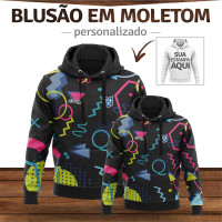 Blusão em Moletom Masculino Adulto Personalizado