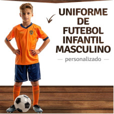 Uniforme de Futebol Masculino Infantil Personalizado