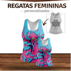 Regata Feminina Adulta Personalizada
